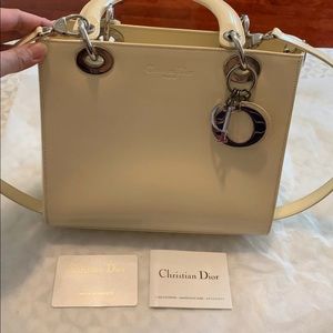 Authentic lady dior bag